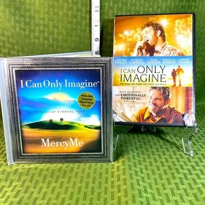 I Can Only Imagine Book copyright 2004 with music Cd & the Movie Dvd Widescreen